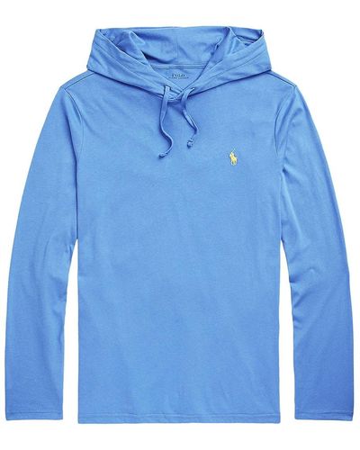 Polo Ralph Lauren Jersey Hooded T-shirt in Red for Men | Lyst