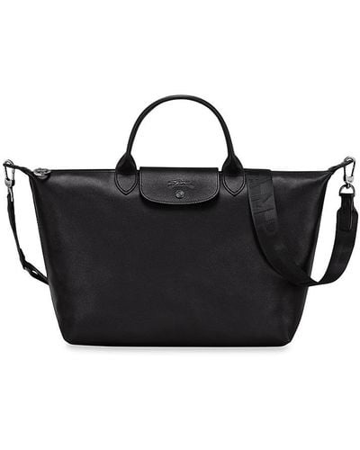 Longchamp Extra Small Le Pliage Cuir Top Handle Bag - Farfetch