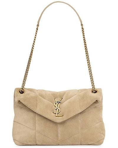 icare maxi shopping bag in quilted nubuck suede