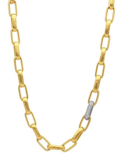 Gurhan Men's 24K Yellow Gold Chain Necklace, 20L