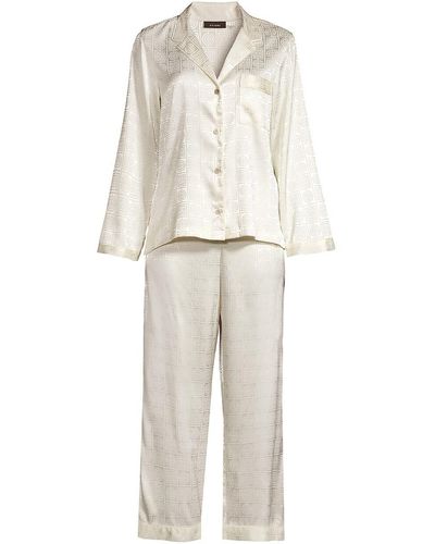 Natori Women's Infinity Jacquard Pajama Set