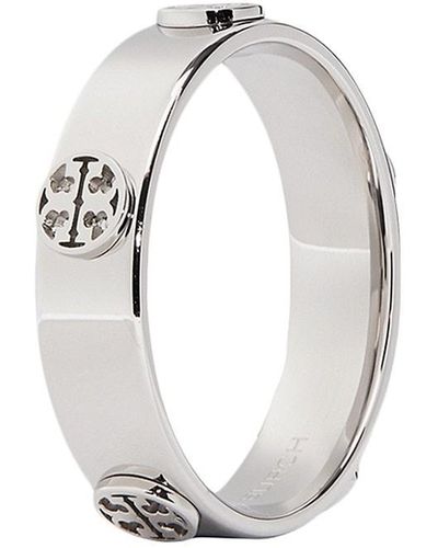Tory Burch Logo-Embossed Ring Women'S Silver for Women