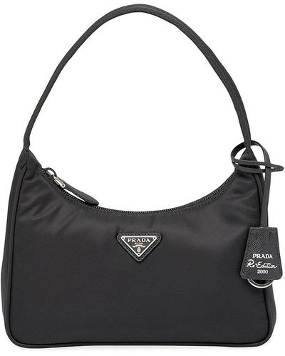 Black Re-nylon Prada Re-edition 2000 Mini-bag
