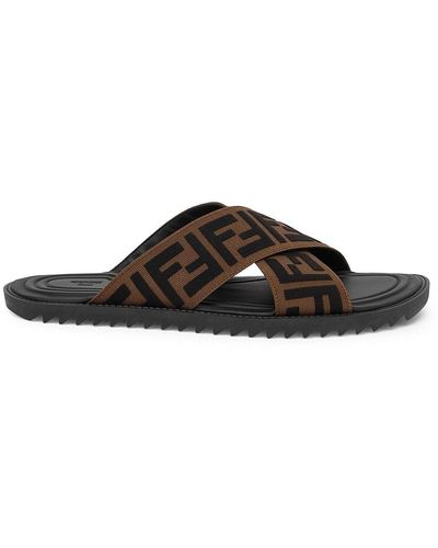 Fendi Sandals and Slides for Men | Black Friday Sale & Deals up to 63% off  | Lyst