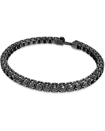 Swarovski tennis bracelet black Clearance