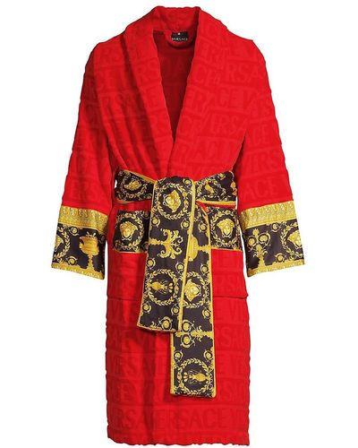 Red Robes and bathrobes for Men | Lyst