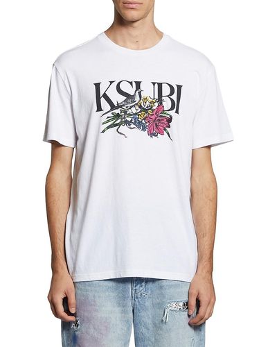 Ksubi Habitat Kash Logo T-shirt - White