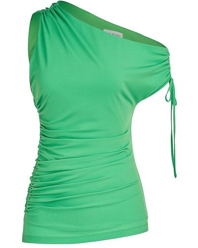 Green Halston Tops for Women | Lyst