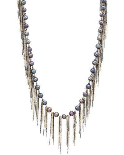 Braided Leather Necklace – Samira 13