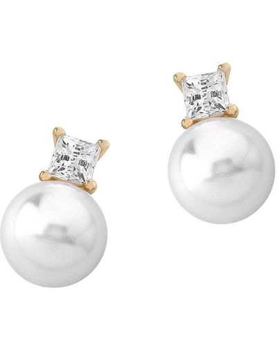 Women's Majorica Earrings and ear cuffs from $50 | Lyst