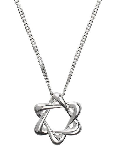 Tiffany & Co Peretti Silver Star of David Necklace Pendant Chain Rare Gift  Love