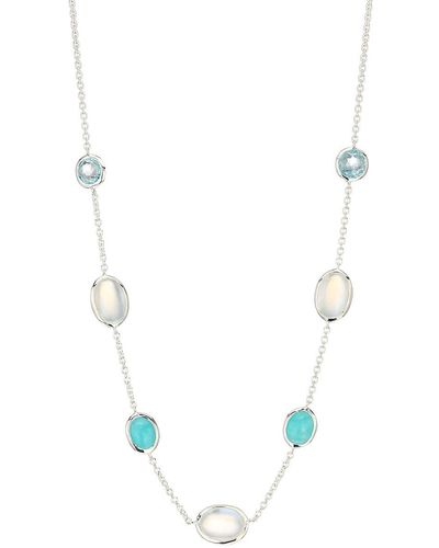 Ippolita Rock Candy Luce Sterling Silver & Mixed-stone Chain Necklace - Metallic