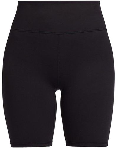 Terez Women's Star Foil Uplift Bike Shorts Black Size Medium