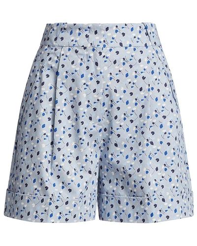 Blue Piazza Sempione Shorts for Women | Lyst