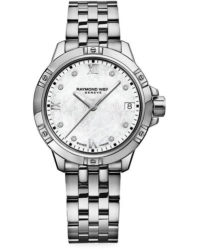 Raymond Weil Tango Diamond & Stainless Steel Bracelet Watch - Metallic