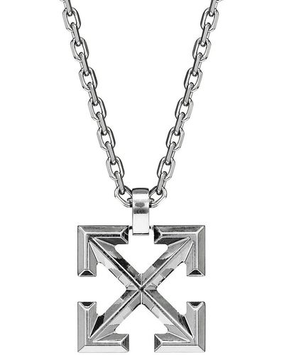 OFF-WHITE c/o VIRGIL ABLOH™ Texturized paperclip necklace
