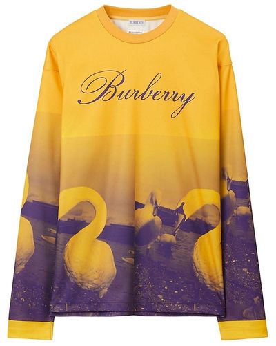 Burberry Long-sleeve t-shirts for Men | Online Sale up to 85% off | Lyst
