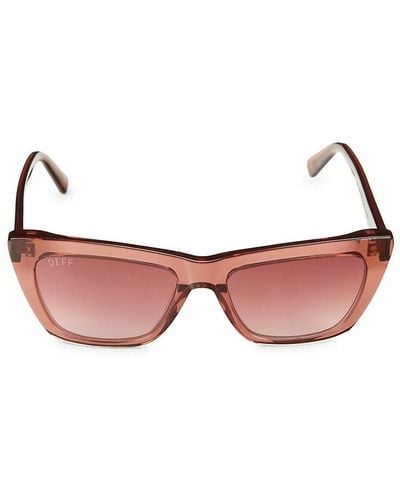 DIFF Natasha 54mm Cat Eye Sunglasses - Pink