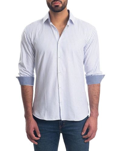 Jared Lang Striped Shirt - White