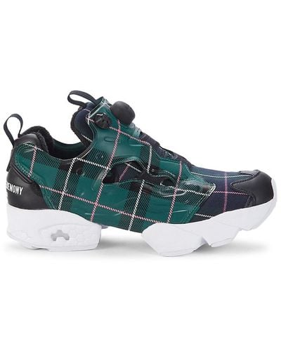 Opening Ceremony Reebok X Instapump Fury Plaid Chunky Sneakers - Multicolor