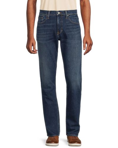 Vince High Rise Straight Jeans - Blue