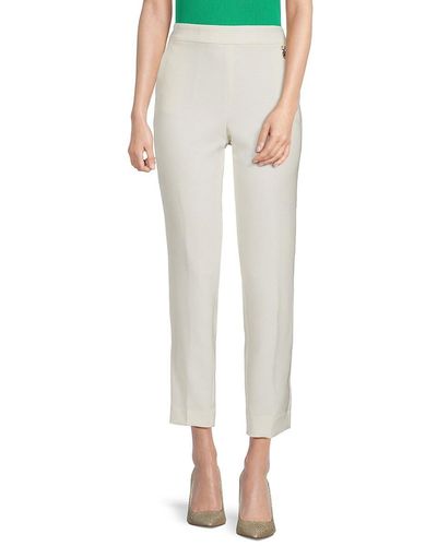 Karl Lagerfeld Solid Slim Fit Trousers - Multicolour