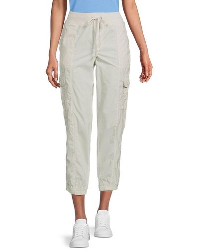 DKNY Cargo Cropped Sweatpants - Multicolor