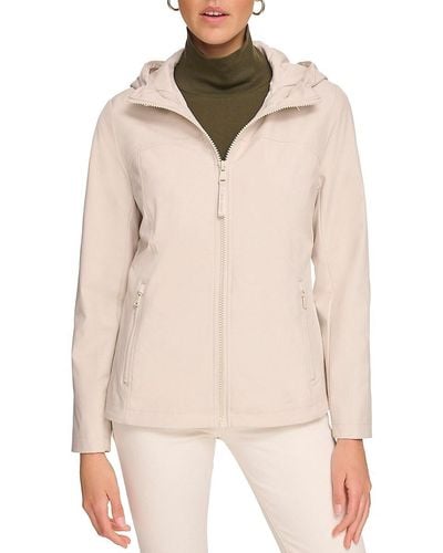 Calvin Klein Softshell Zip Jacket - Natural