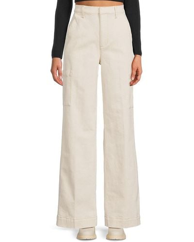 Joe's Jeans Solid Cargo Trousers - White