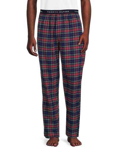 Flannel Pajama Set  Tommy Hilfiger USA