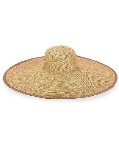 San Diego Hat Woven Floppy Hat - Natural