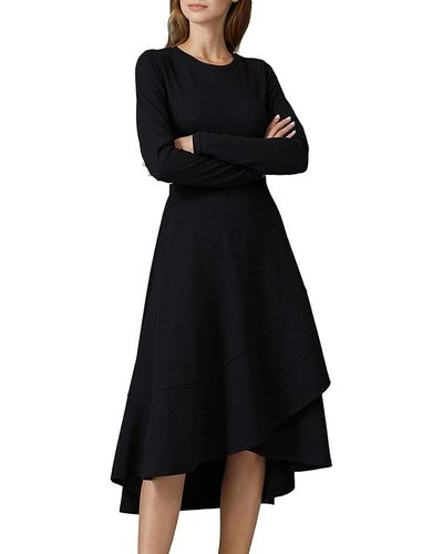 Just Female Kirsti A Line Midi Dress - Black