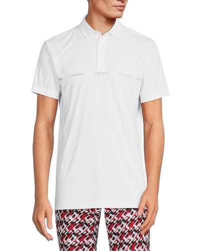 J.Lindeberg Chad Regular Fit Polo - White