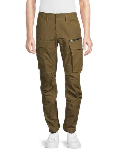 G-Star RAW Rovic Zip 3D Tapered Cargo Trousers - Green
