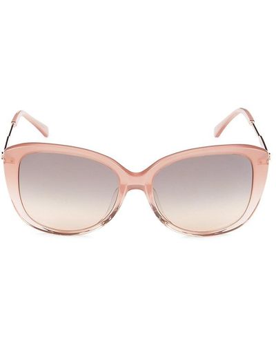 Kate Spade Lorene 57mm Cat Eye Sunglasses - Pink