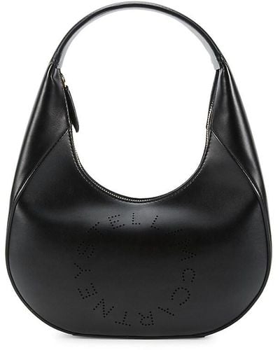Stella McCartney Linea Logo Hobo Bag - Black