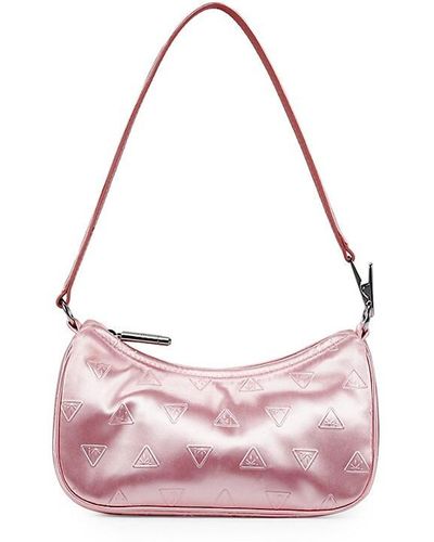 Edie Parker Logo Shoulder Bag - Pink