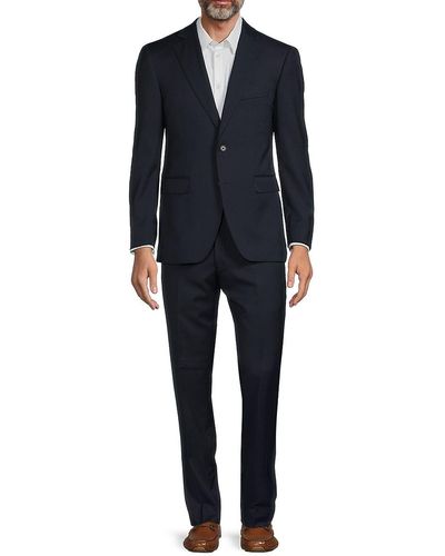 ALTON LANE Tailored Fit Suit - Blue