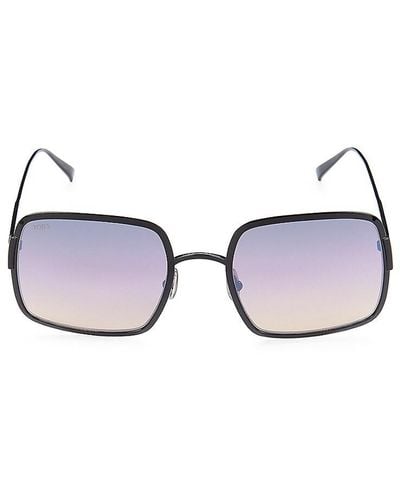 Tod's 55mm Square Sunglasses - Black