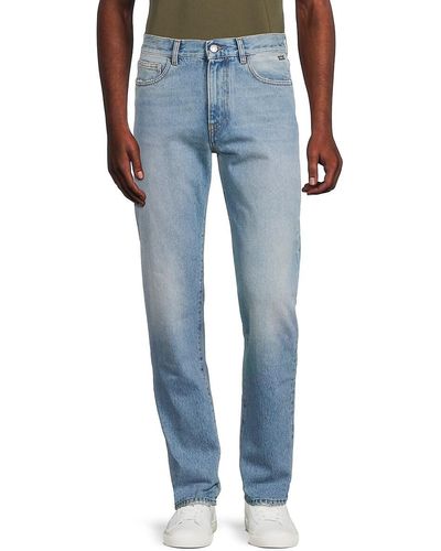 Gcds Stone Washed Jeans - Blue