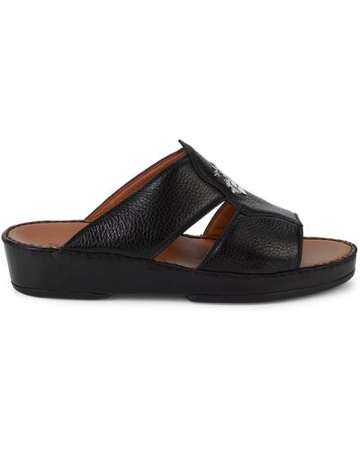 Bally Hakman Leather Sandals - Black
