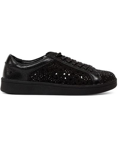 Lady Couture Paris Embellished Sneakers - Black