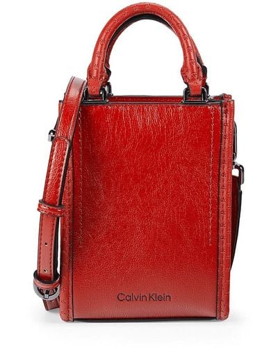 Calvin Klein Moon Crossbody Bag - Brown