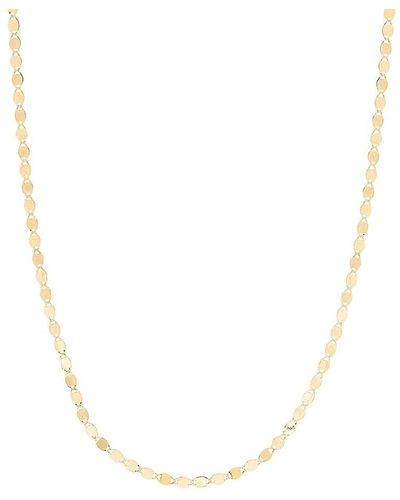 Saks Fifth Avenue Saks Fifth Avenue 14k Yellow Gold Oval Mirror Chain Necklace - White