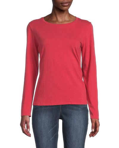 Madewell Northside Solid Tee - Red