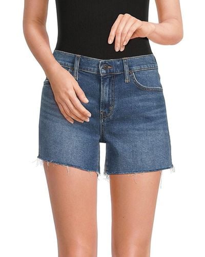 Hudson Jeans Gracie Denim Shorts - Blue