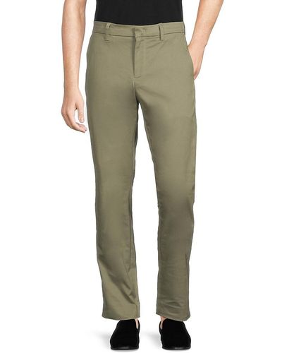 Vince Solid Trousers - Green