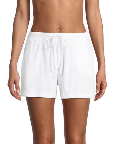 Skin Casey Cotton Drawstring Shorts - White