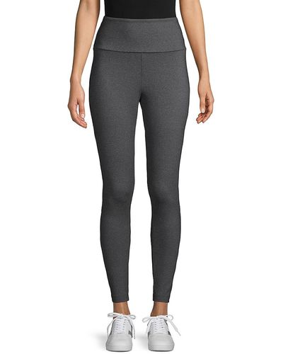 Matty M Seamed Legging in Black Lyst