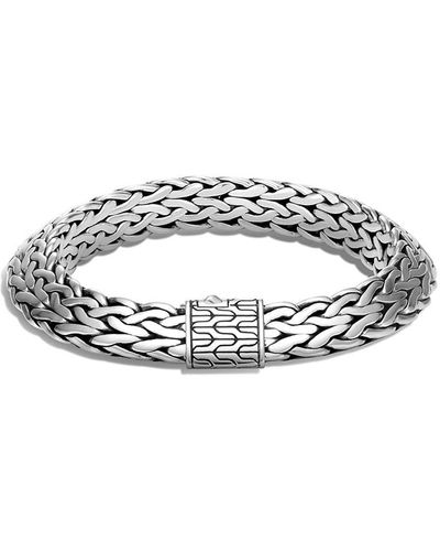 John Hardy Sterling Silver Tiga Chain Bracelet - Metallic